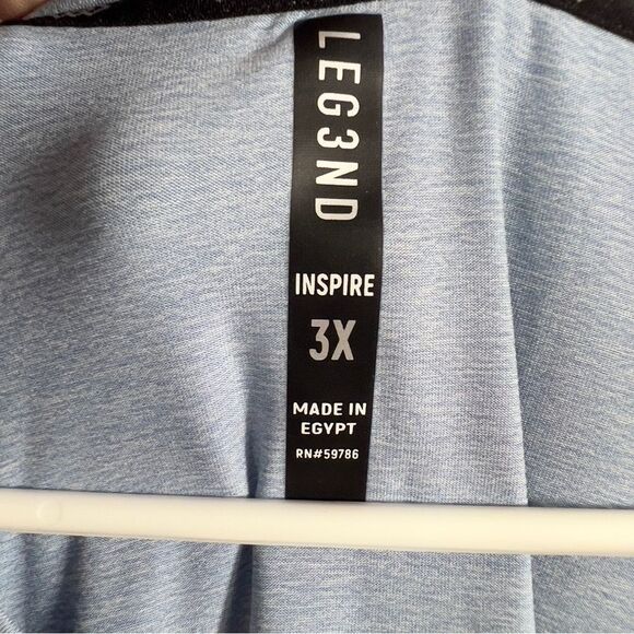 NWT LEG3ND Lightweight Light BlueTee 0695 - Picture 2 of 9